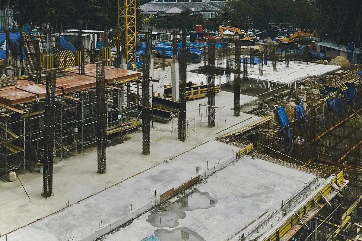 Construction process - flats for sale in Thirumazhisai