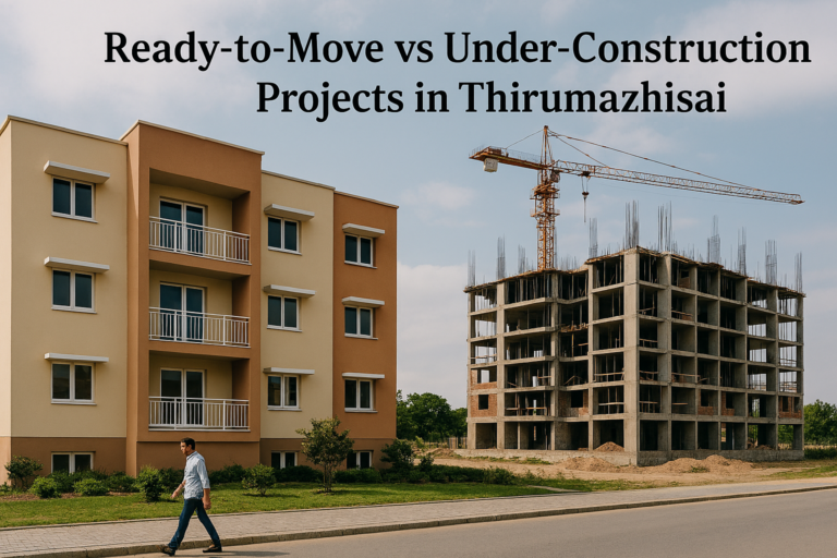 Ready-to-Move vs Under-Construction Projects in Thirumazhisai