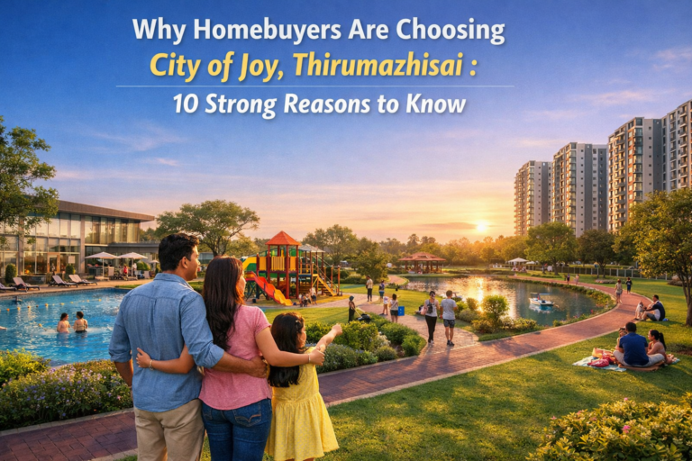 Why Homebuyers Are Choosing City of Joy, Thirumazhisai: 10 Strong Reasons to Know