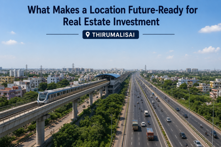 What Makes a Location Future-Ready for Real Estate Investment  